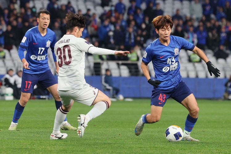 4勝4平！申花亞冠主場面對日本球隊保持不敗